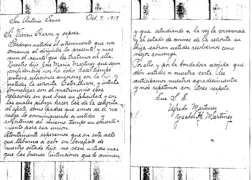 002-1917 Letter  Martinez-Huron
