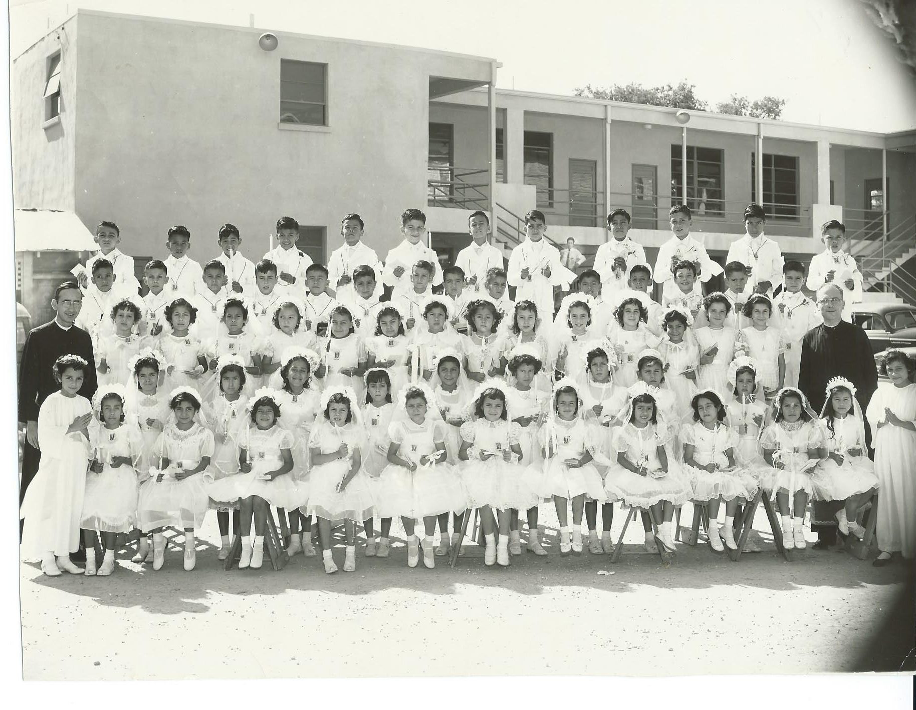 041 Our Lady of Guadalupe School First Communion 1954