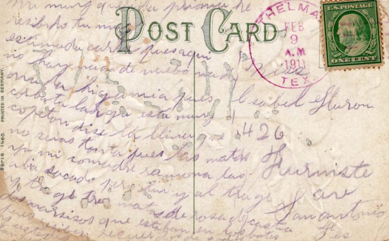 040 1911 Post Card